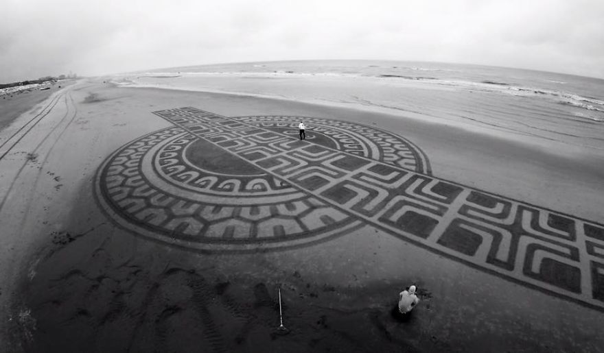 Dutch Beach Art