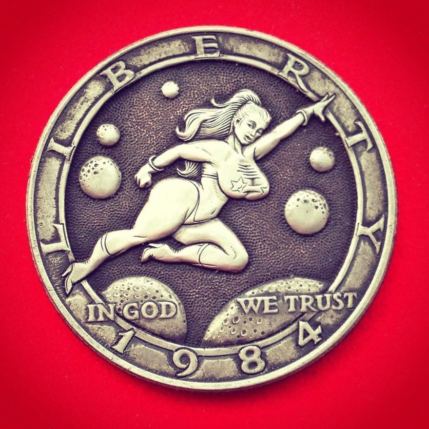 Extraordinary Coins Sculpted By Roman Booteen