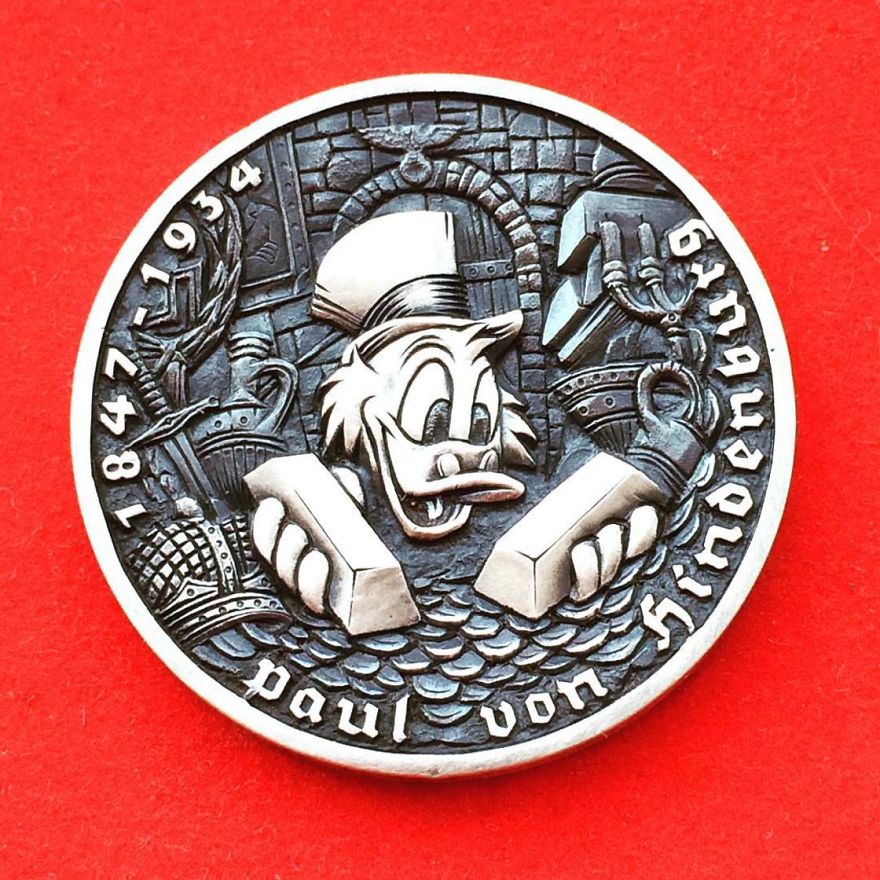 Extraordinary Coins Sculpted By Roman Booteen