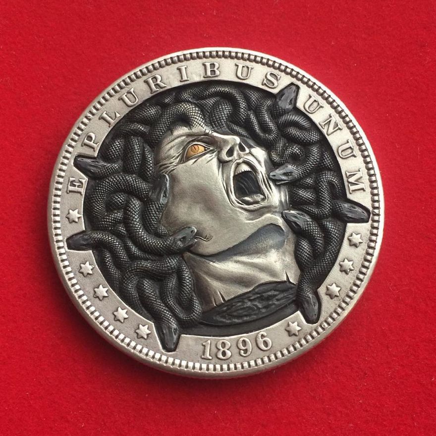 Extraordinary Coins Sculpted By Roman Booteen