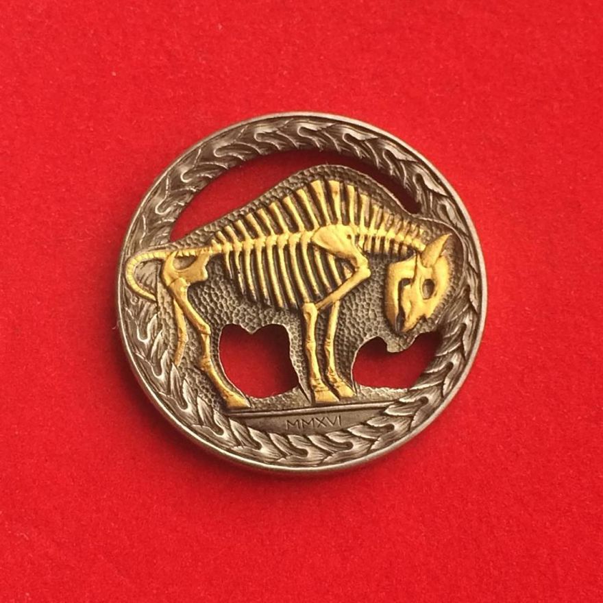 Extraordinary Coins Sculpted By Roman Booteen