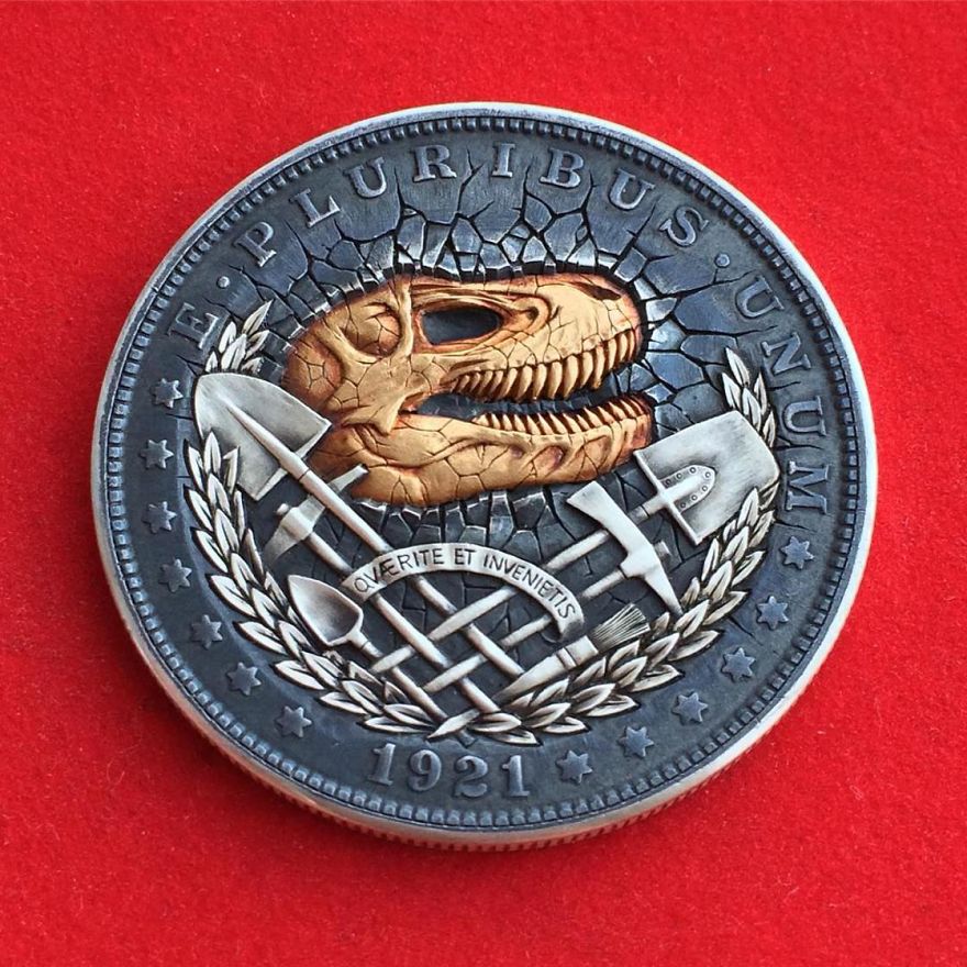 Extraordinary Coins Sculpted By Roman Booteen