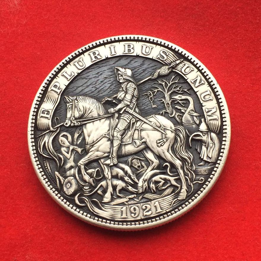 Extraordinary Coins Sculpted By Roman Booteen