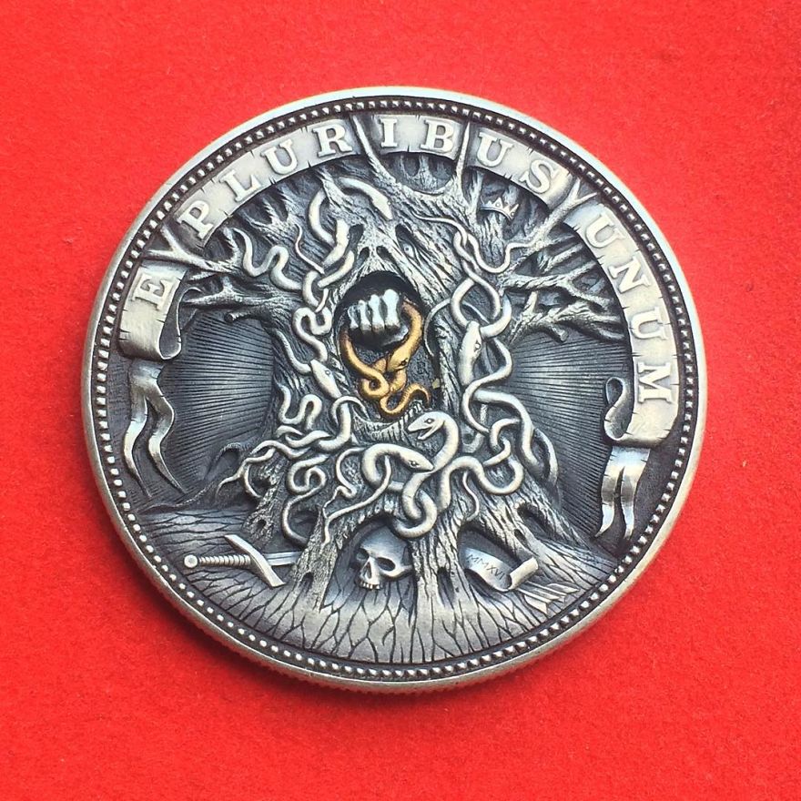 Extraordinary Coins Sculpted By Roman Booteen