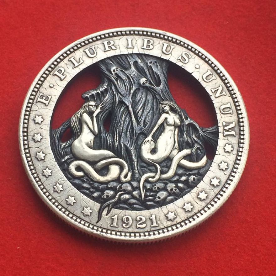 Extraordinary Coins Sculpted By Roman Booteen