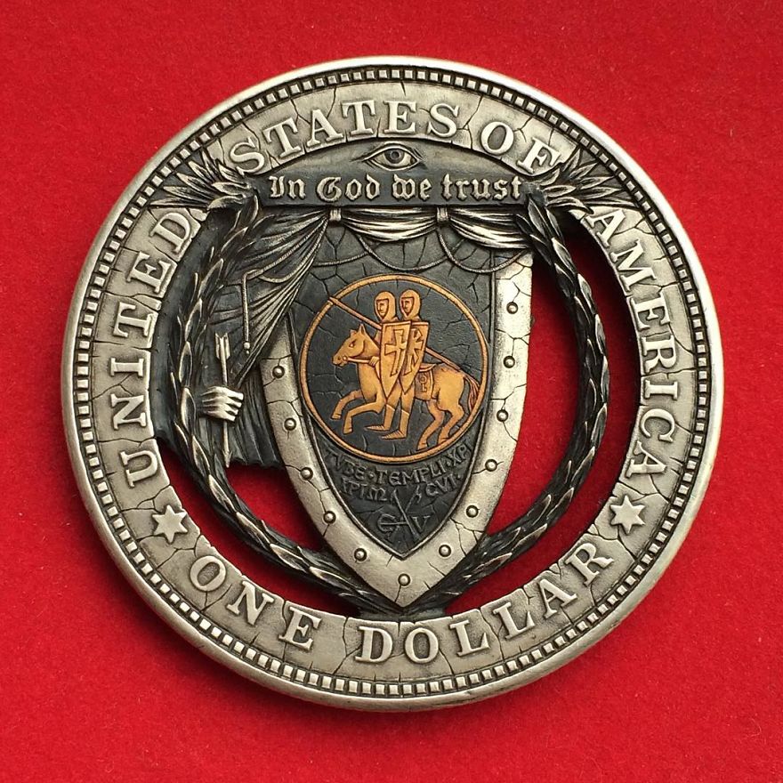 Extraordinary Coins Sculpted By Roman Booteen