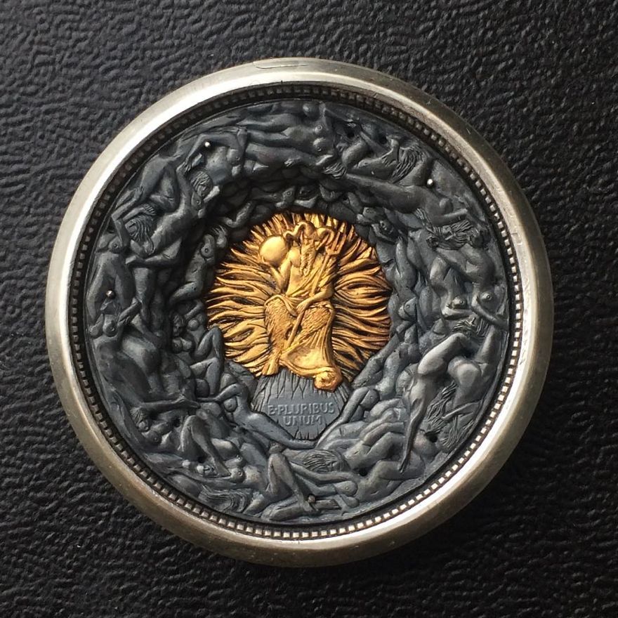 Extraordinary Coins Sculpted By Roman Booteen