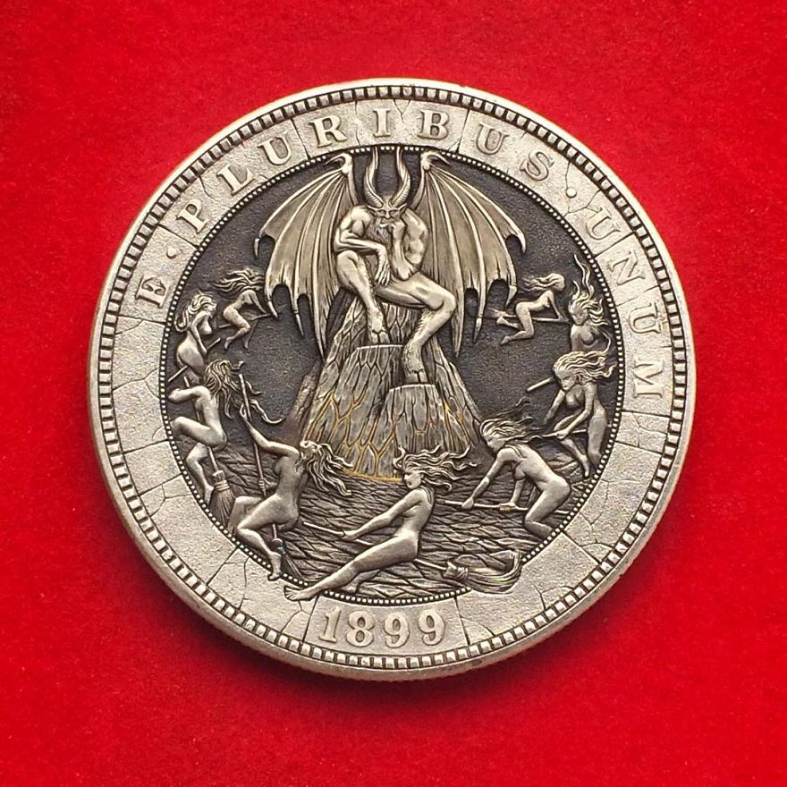 Extraordinary Coins Sculpted By Roman Booteen