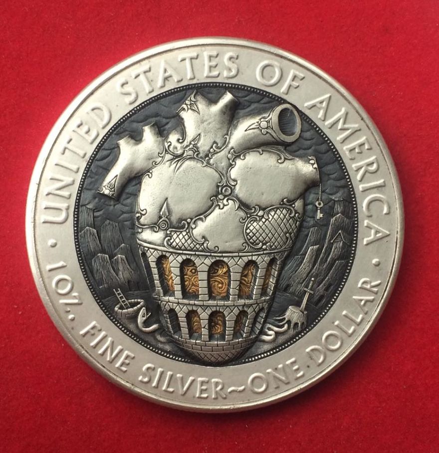 Extraordinary Coins Sculpted By Roman Booteen