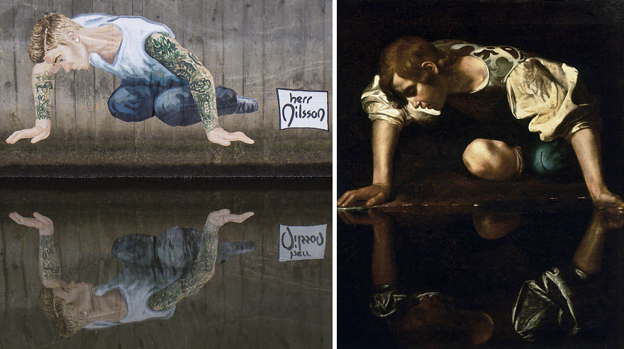 I Turn Caravaggio’s Masterpieces Into Graffiti I Turn Caravaggio’s Masterpieces Into Graffiti