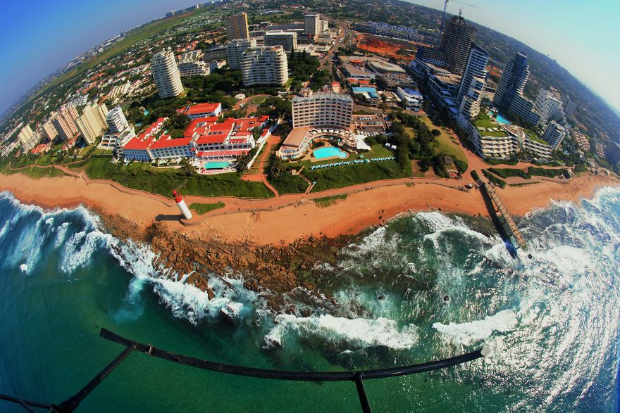 Here What It Looks Like To Fly Around In A
helicopter By Durban Area In Natal-Zulu, South Africa Here What It Looks Like To Fly Around In A
helicopter By Durban Area In Natal-Zulu, South Africa