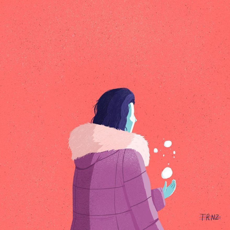 "He Is The Love Of My Life But I Found That Out Too Late. Whenever There Is Snow, It Reminds Me Of Him"