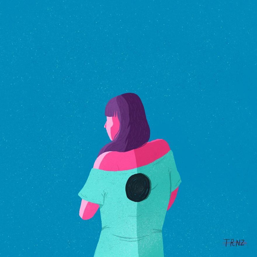 "I Am Generally Thankful And Happy About What I've Got In My Life. But I Always Feel Like There Is A Black Hole In My Heart That No One Would Understand, Some Pain Just Won't Go Away And I'm Trying Hard To Live With It"