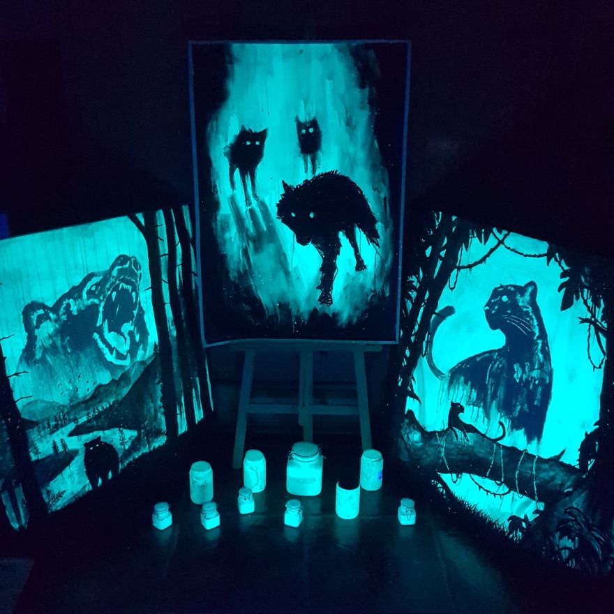 Glow In The Dark Art
