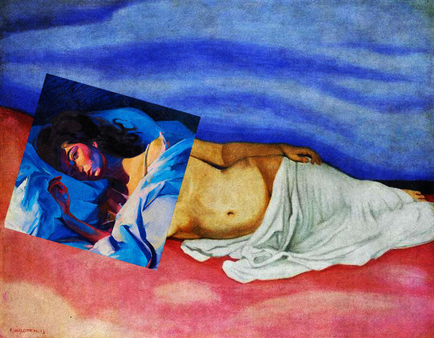 Green Light By Lorde + Nude In Bed By Felix Valloton