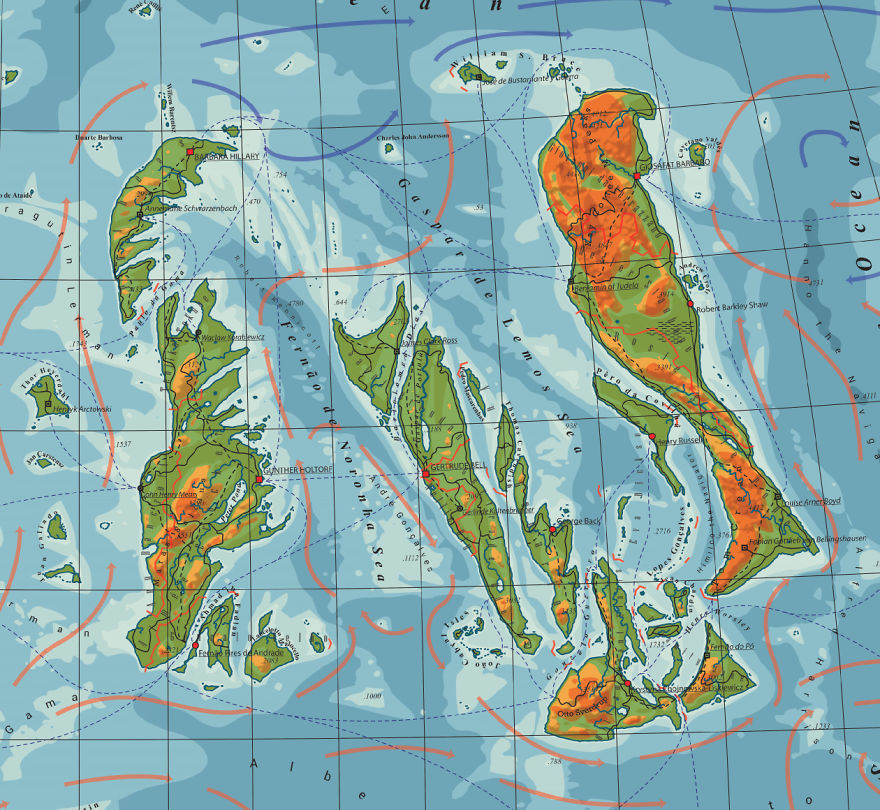 I Create Fictional Maps That Honour Nature, Animals And Extraordinary People I Create Fictional Maps That Honour Nature, Animals And Extraordinary People