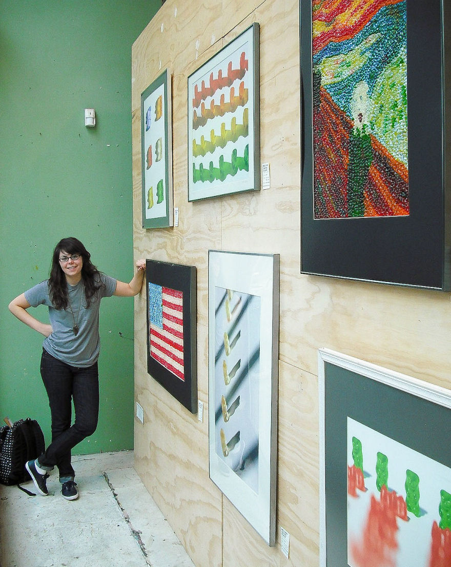 I Made Art Out Of 100,000+ Gummy Bears