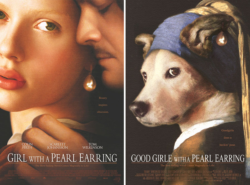 I Photoshop My Dog Into Movie Posters