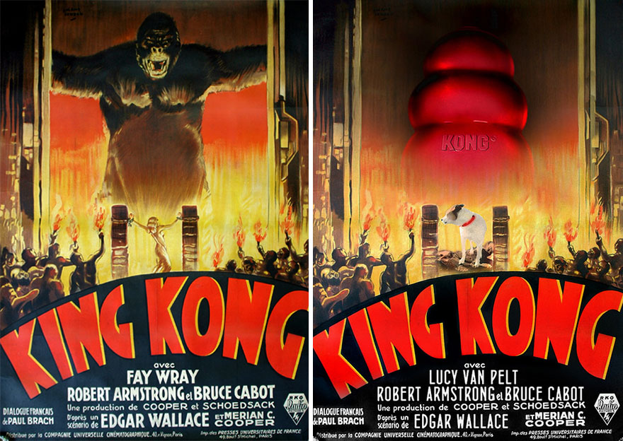 I Photoshop My Dog Into Movie Posters