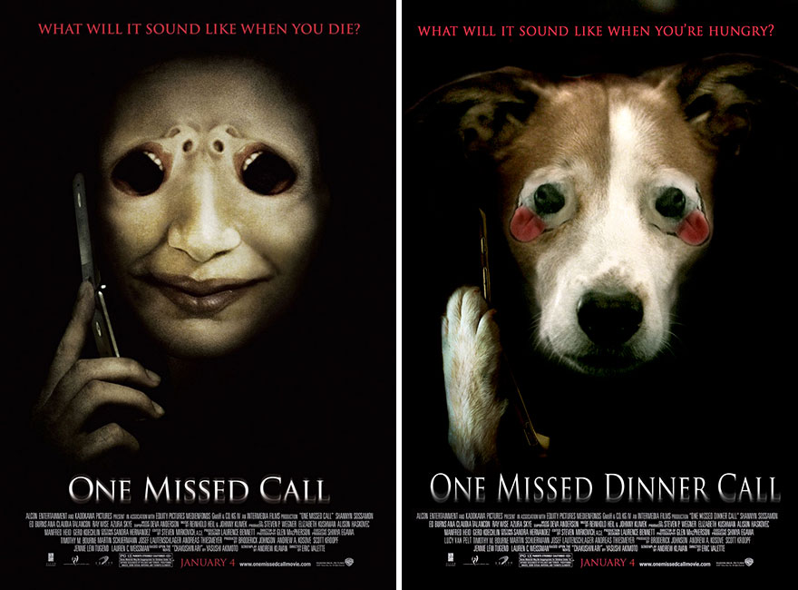 I Photoshop My Dog Into Movie Posters