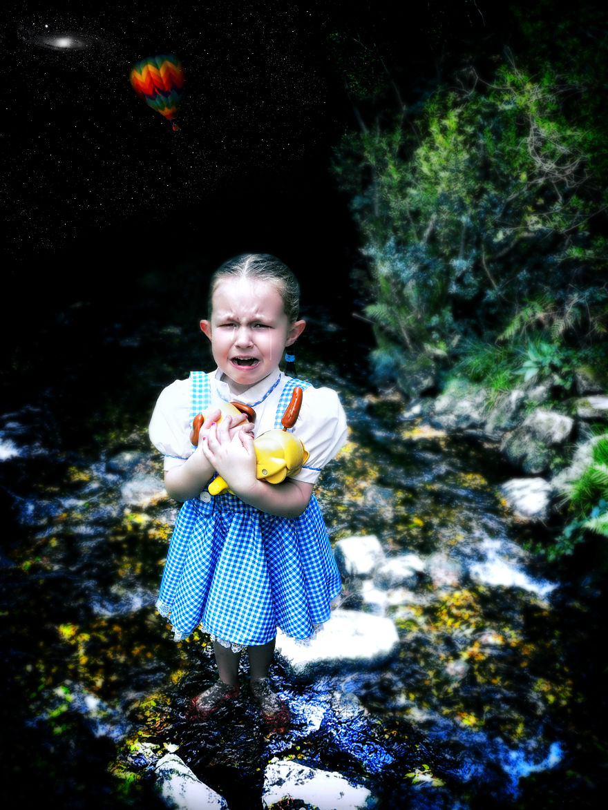 I Did A Photo Shoot To Capture Dorothy's Emotional State In Oz