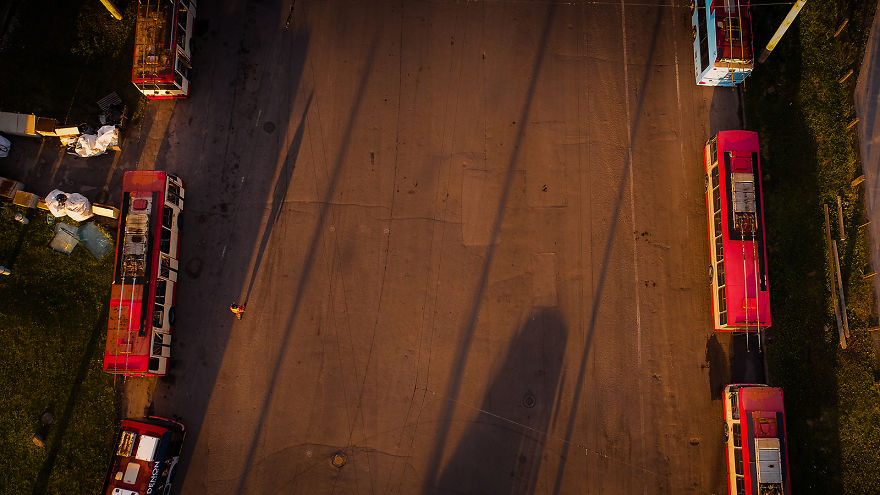 I Created The Set Of Distorted Pictures Of Vilnius Public Transport