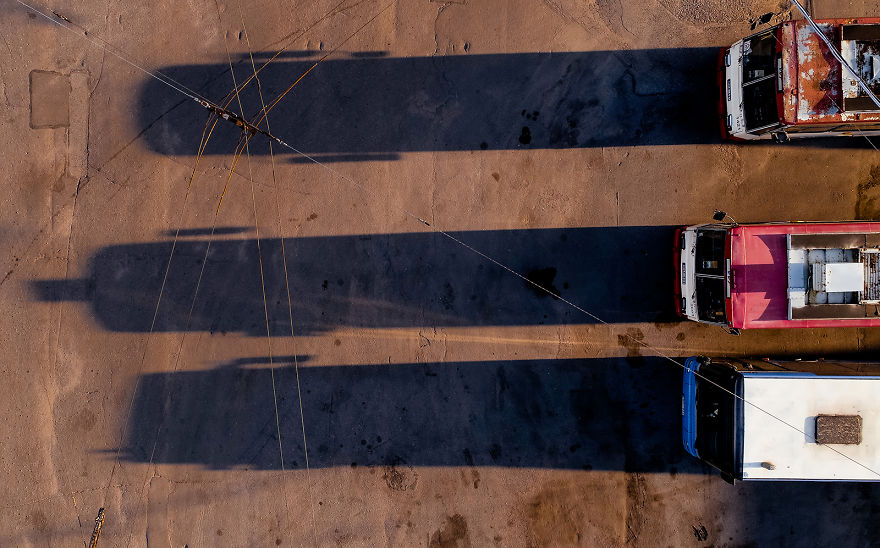 I Created The Set Of Distorted Pictures Of Vilnius Public Transport