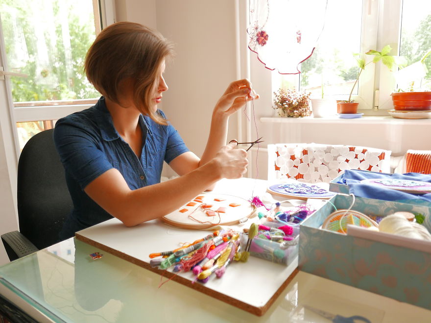 I Didn't Quit My Job To Make These Amazing 3d Embroideries