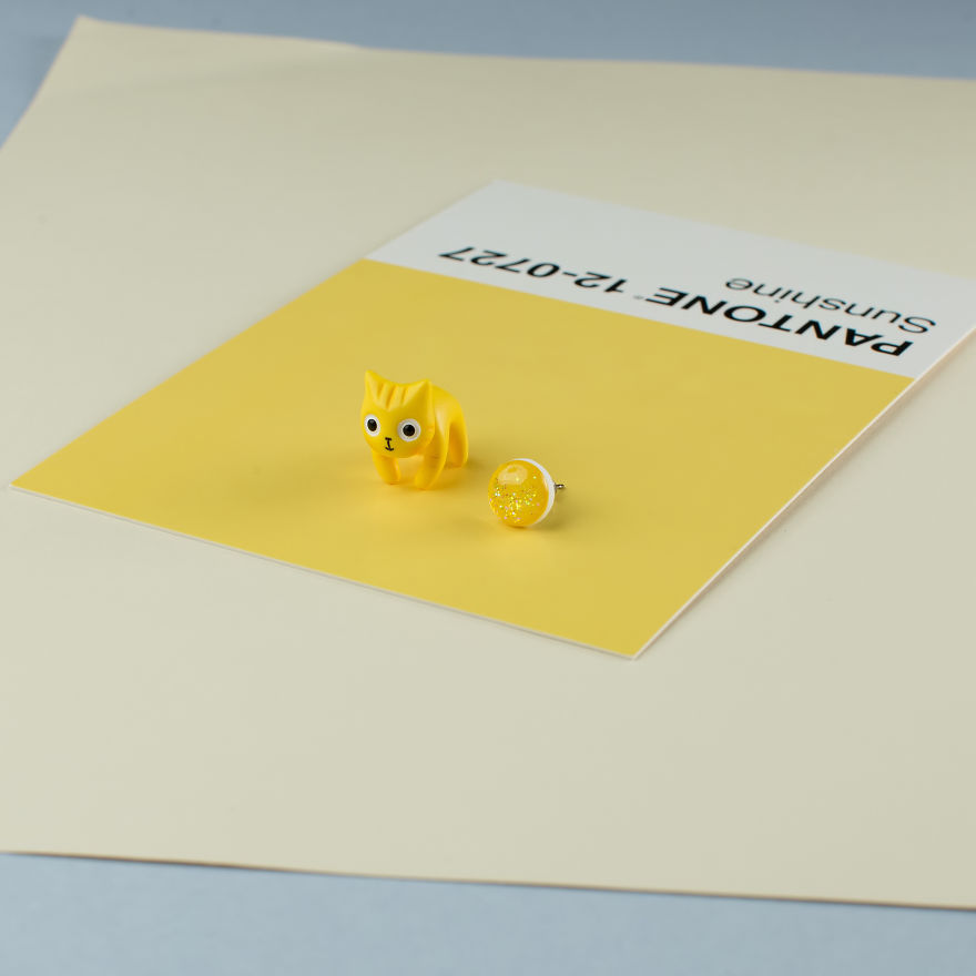 Cat Earrings Inspired By Meaning Of Various Colors Cat Earrings Inspired By Meaning Of Various Colors