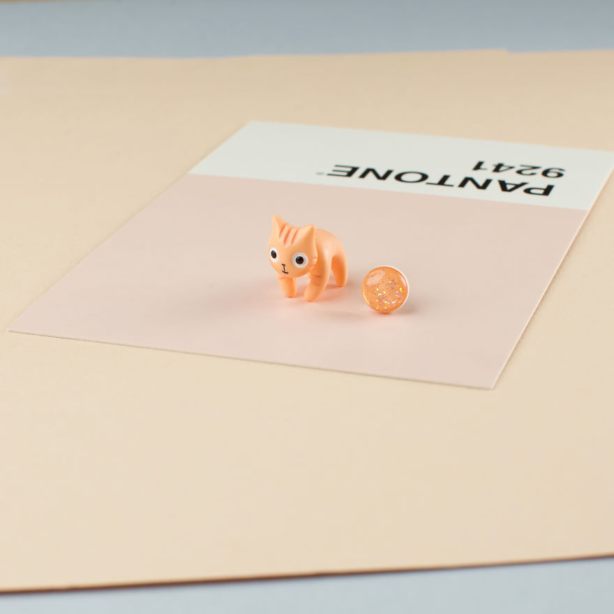 Cat Earrings Inspired By Meaning Of Various Colors Cat Earrings Inspired By Meaning Of Various Colors