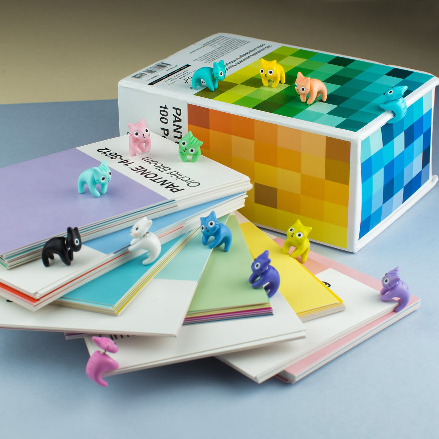 Cat Earrings Inspired By Meaning Of Various Colors Cat Earrings Inspired By Meaning Of Various Colors