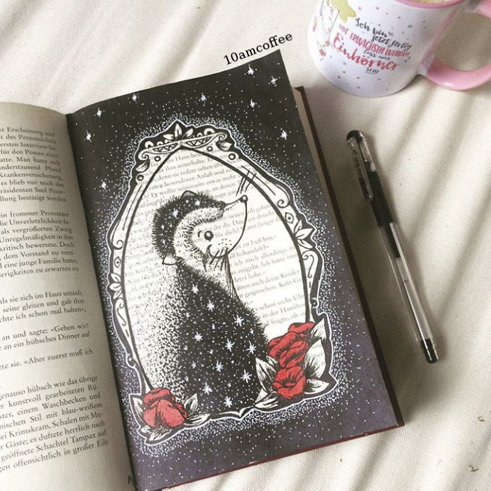 I Use Old Books To Create Art