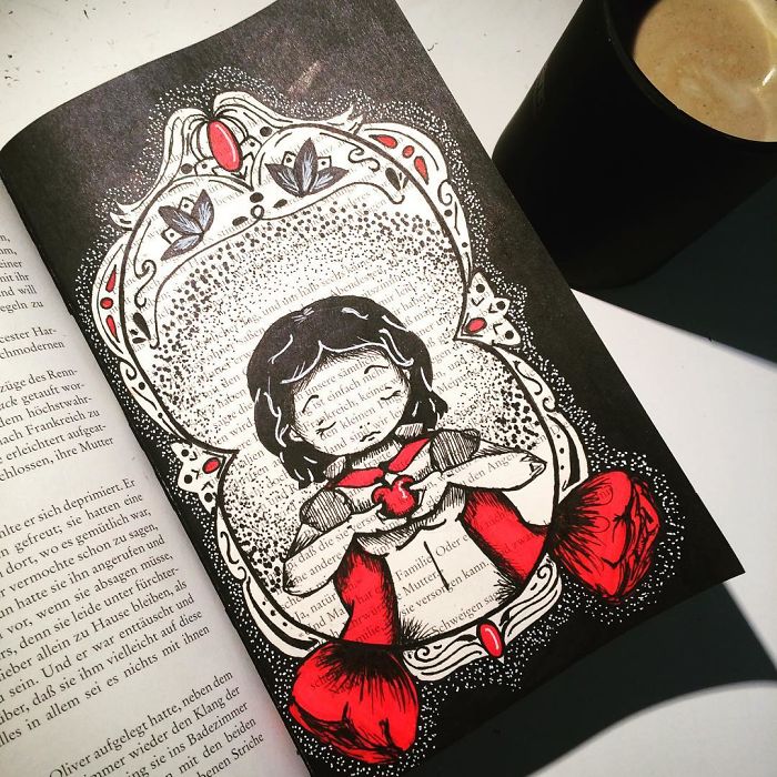 I Use Old Books To Create Art