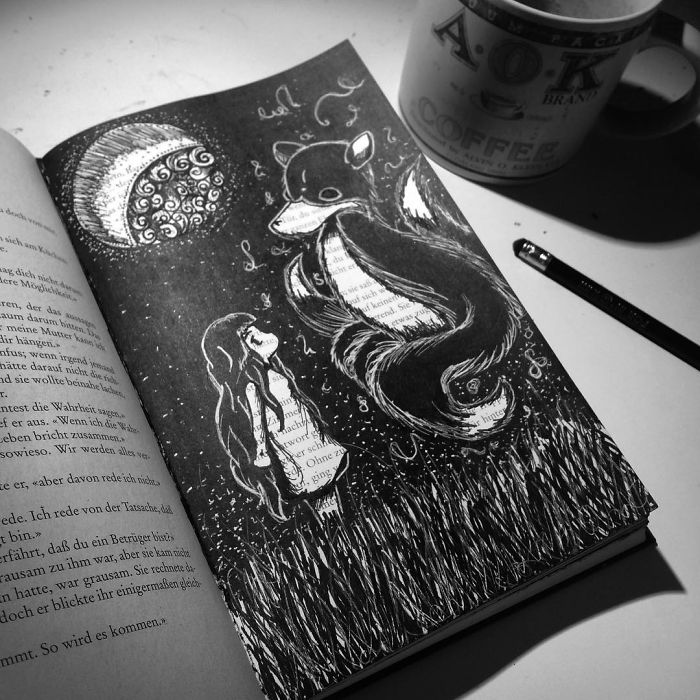 I Use Old Books To Create Art