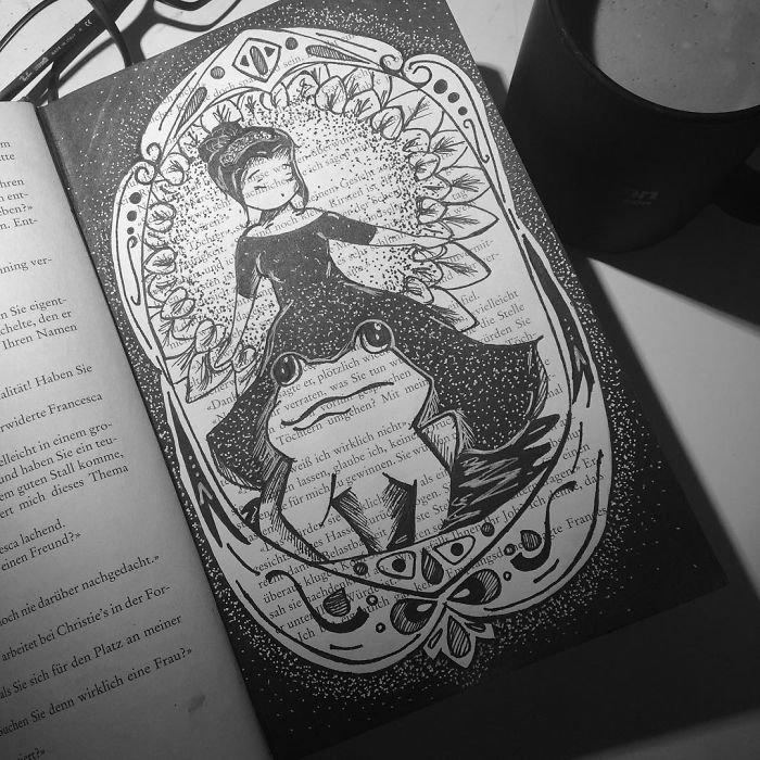 I Use Old Books To Create Art