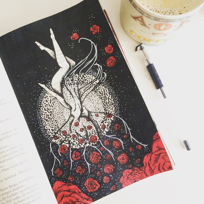 I Use Old Books To Create Art