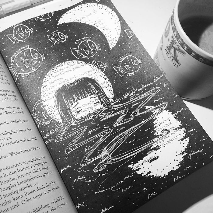 I Use Old Books To Create Art