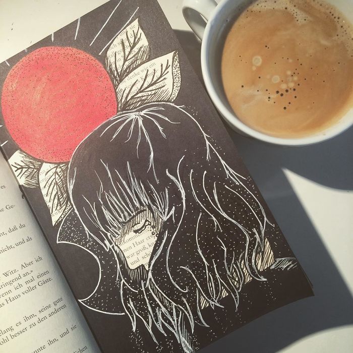 I Use Old Books To Create Art