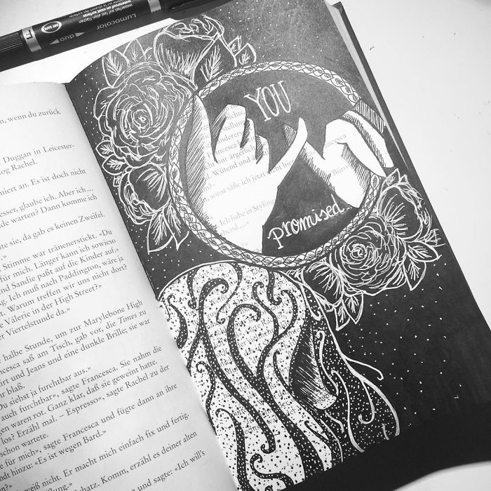 I Use Old Books To Create Art