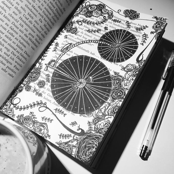 I Use Old Books To Create Art