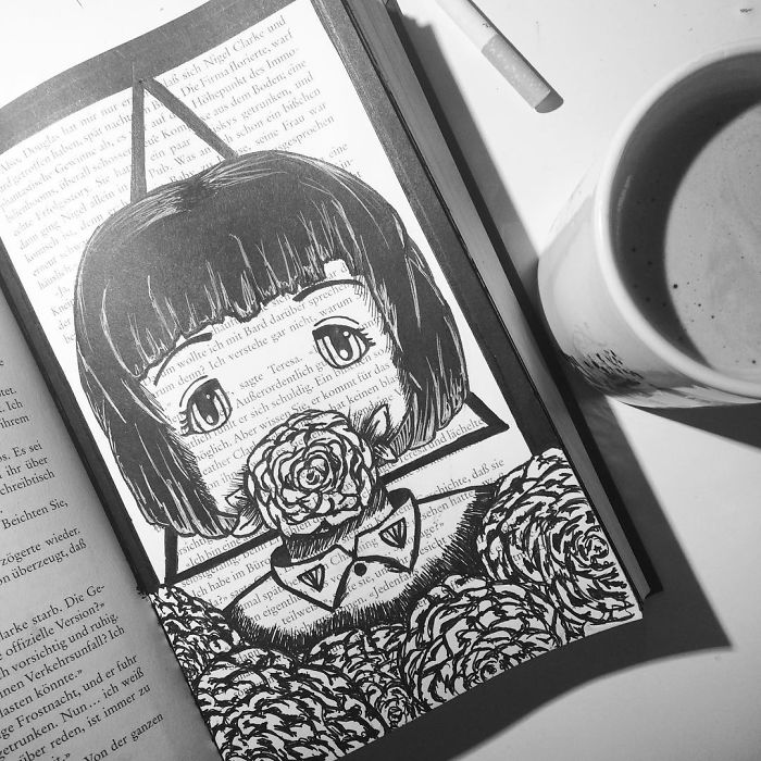 I Use Old Books To Create Art