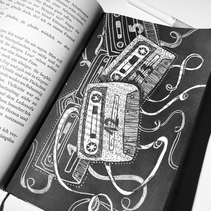 I Use Old Books To Create Art