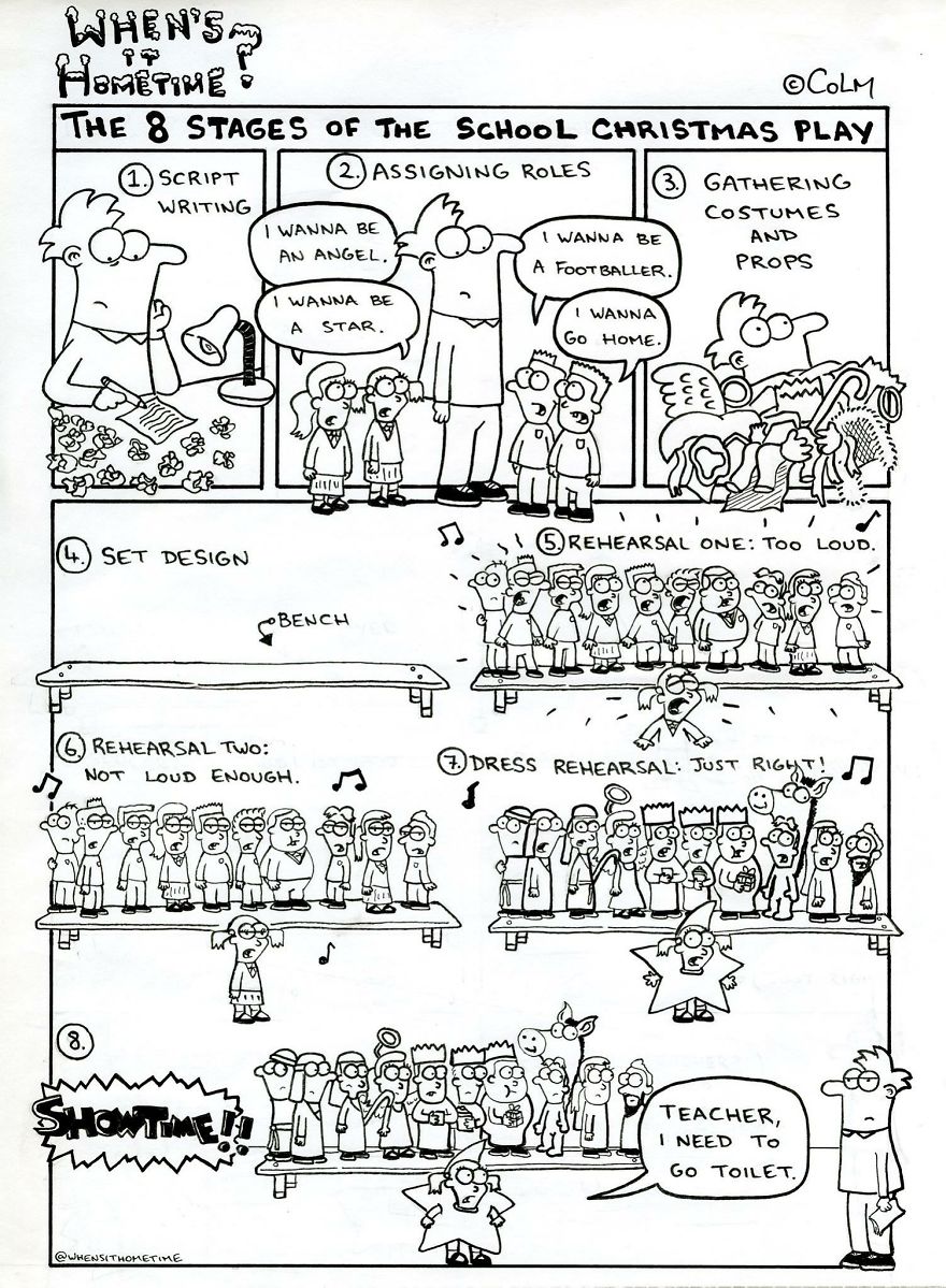 A Primary School Teacher Draws His Teaching Experience In Hilarious Comics!