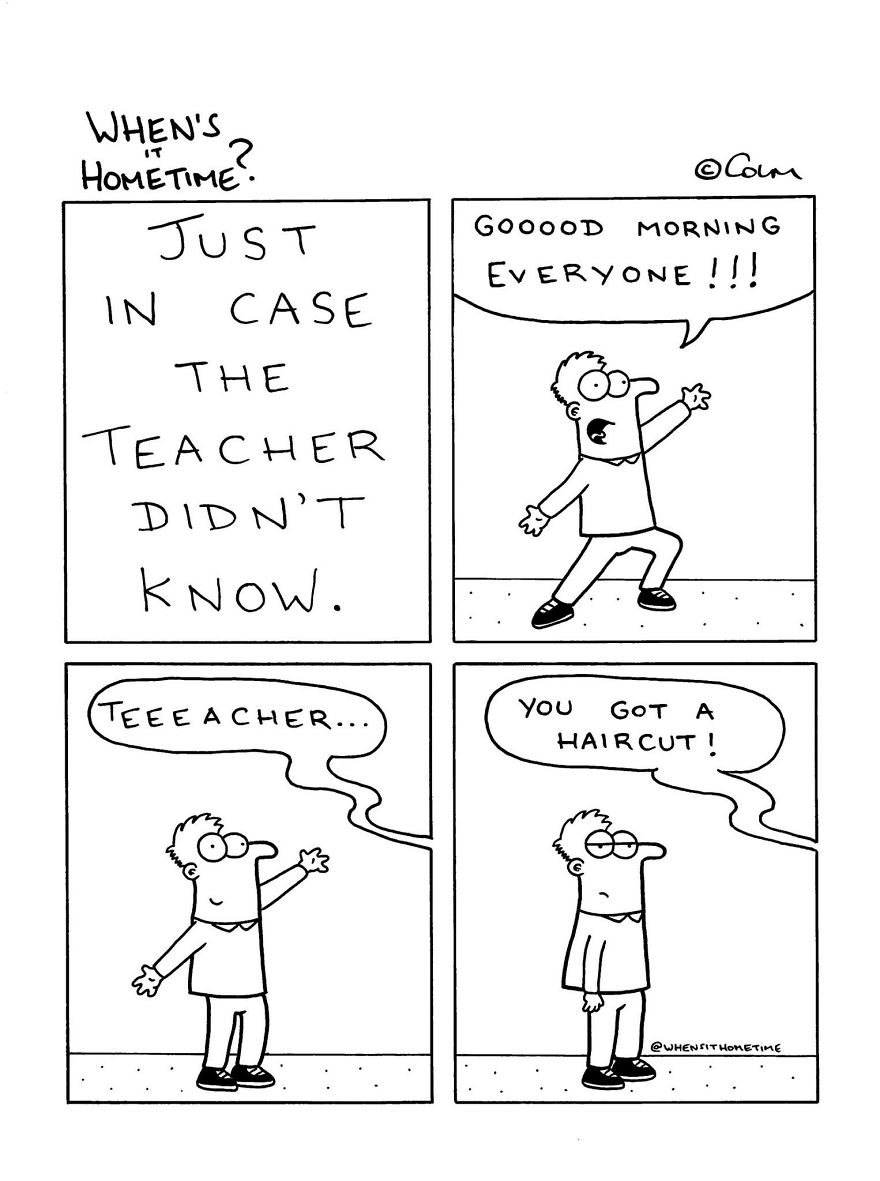 A Primary School Teacher Draws His Teaching Experience In Hilarious Comics!