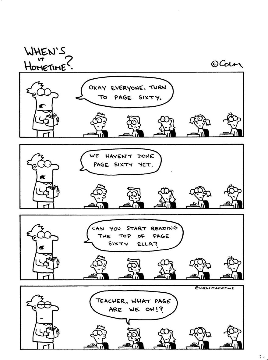 A Primary School Teacher Draws His Teaching Experience In Hilarious Comics!