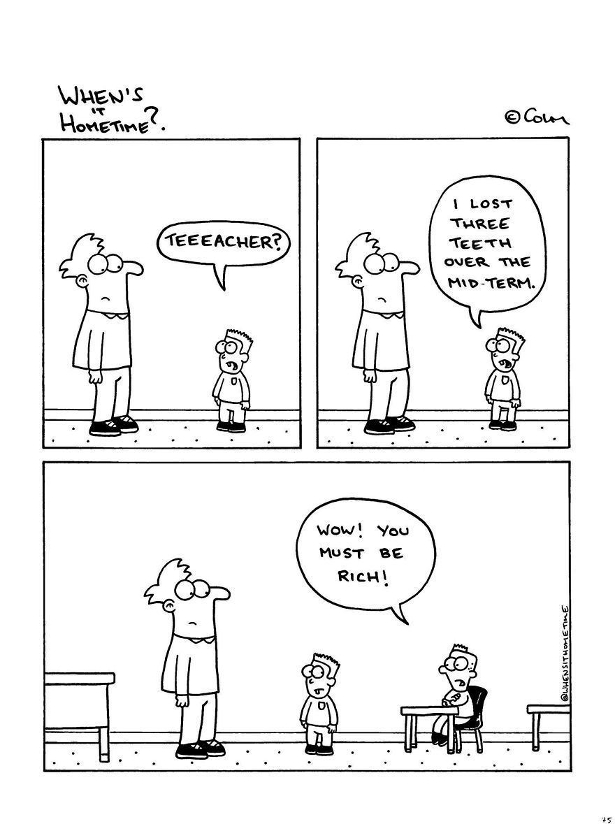 A Primary School Teacher Draws His Teaching Experience In Hilarious Comics!