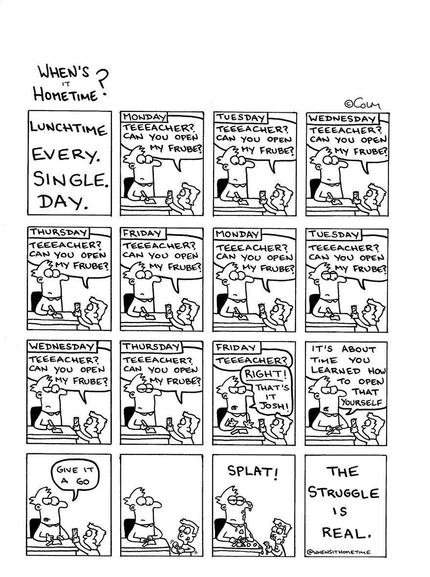 A Primary School Teacher Draws His Teaching Experience In Hilarious Comics!