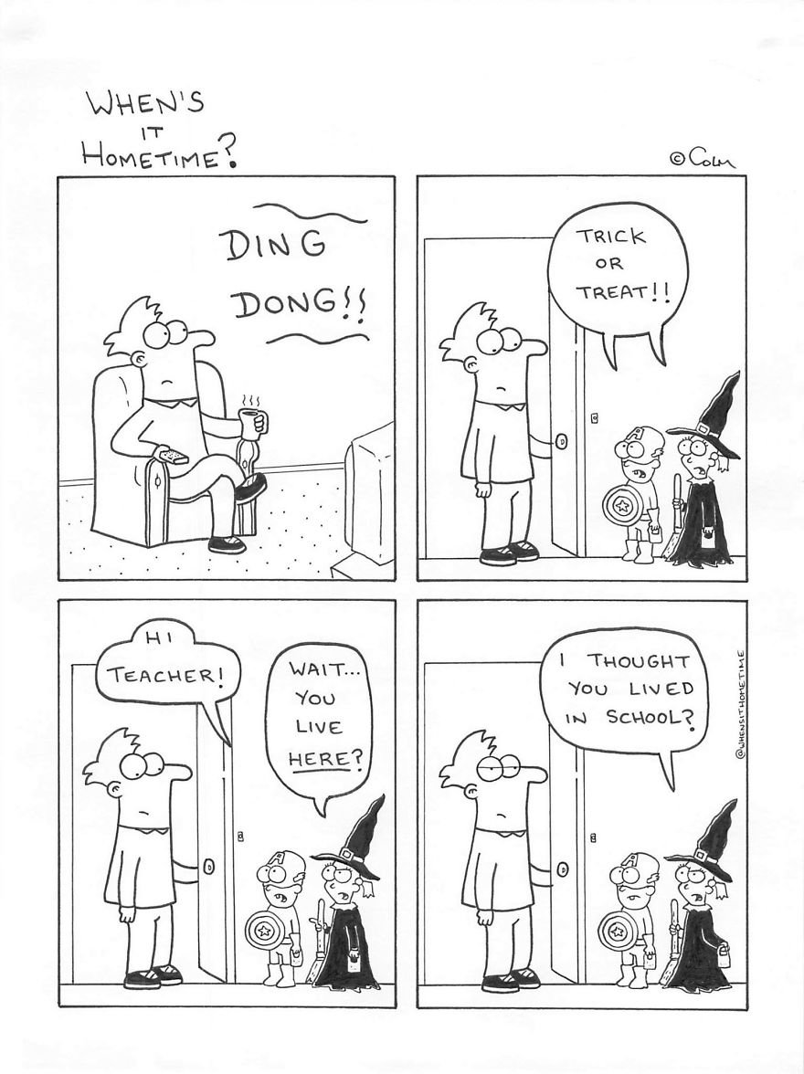 A Primary School Teacher Draws His Teaching Experience In Hilarious Comics!