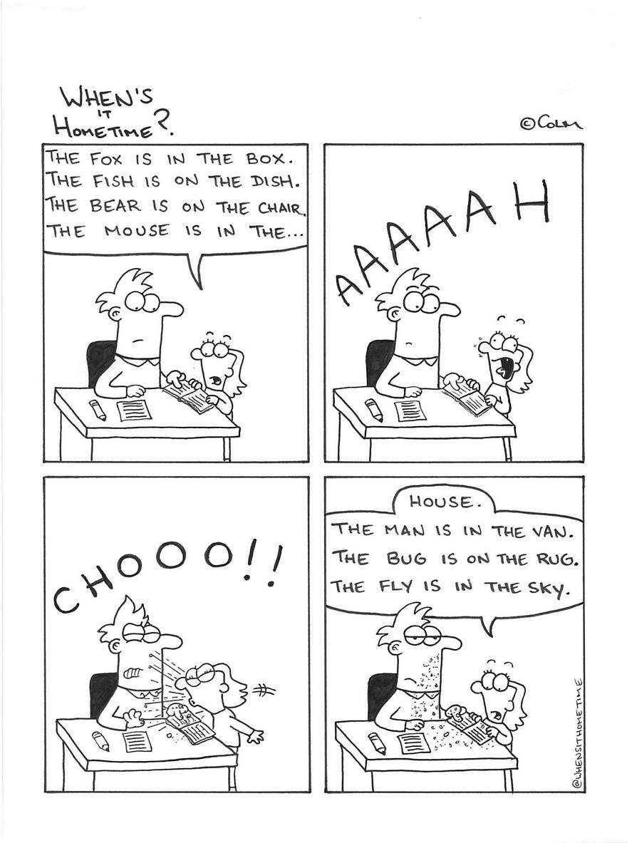 A Primary School Teacher Draws His Teaching Experience In Hilarious Comics!