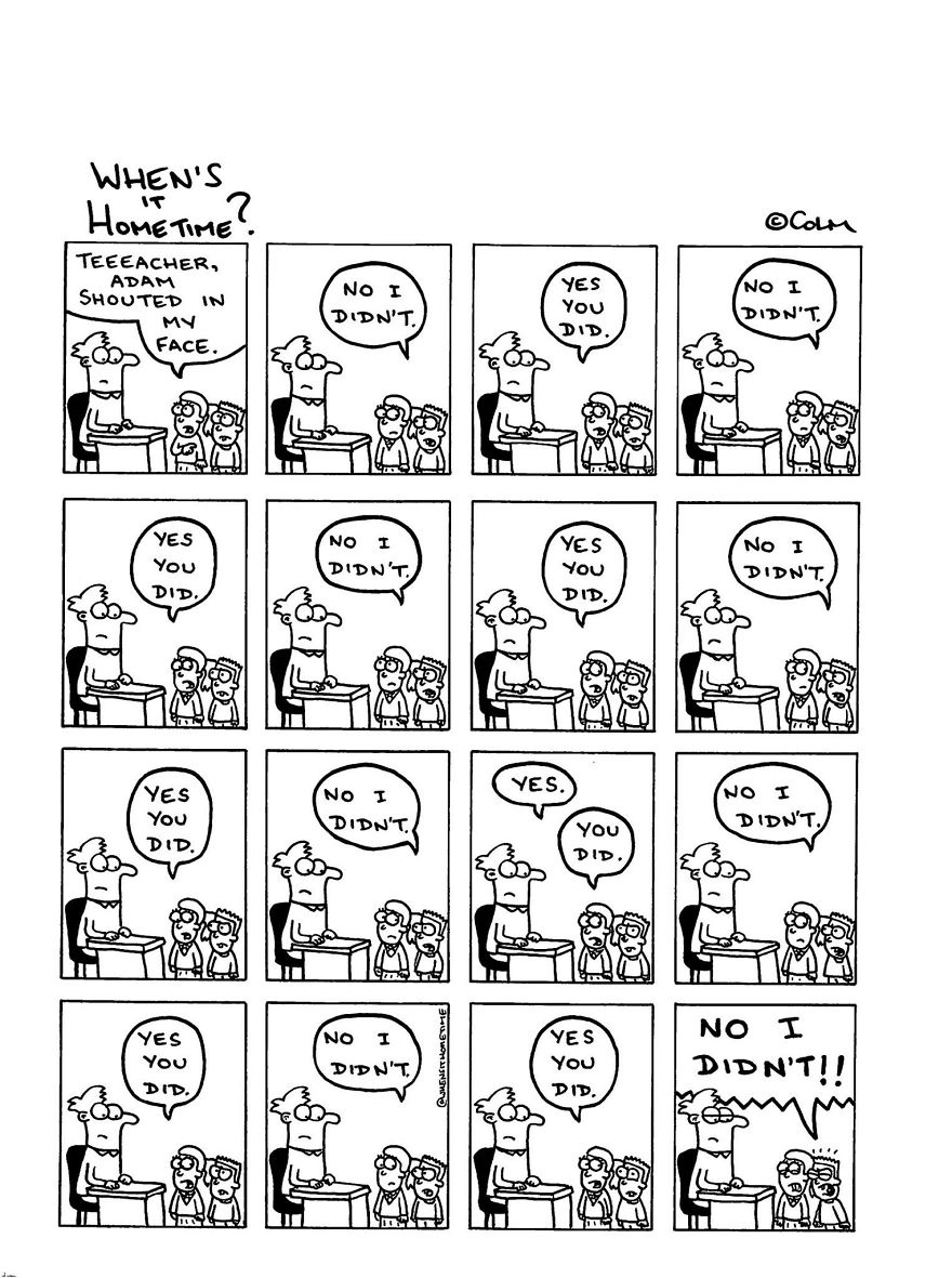 A Primary School Teacher Draws His Teaching Experience In Hilarious Comics!